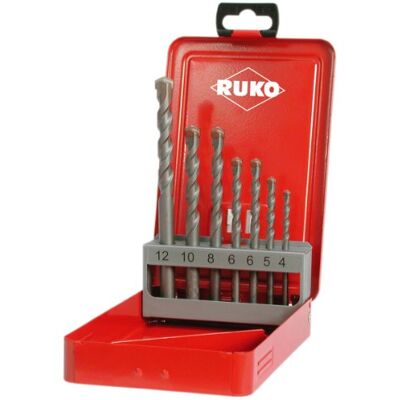RUKO 205256 Impact Bohrer Set in Stahlblech Box 7 Stück RUKO 205256 Impact Bohrer Set in Stahlblech Box 7 Stück