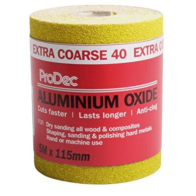 ProDec Aluminiumoxid Schleifpapierrolle - Hand- & Maschinenbearbeitung ProDec Aluminiumoxid Schleifpapierrolle - Hand- & Maschinenbearbeitung