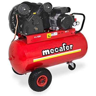 Mecafer 425316 Kompressor 100 L 3 HP V Gusseisen Mecafer 425316 Kompressor 100 L 3 HP V Gusseisen
