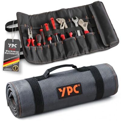 YPC VarioRoll XL – 56x34cm, 20 Steckfächer und 15 Schlaufen, Werkzeugtasche rollbar, Messertasche, Werkzeug Rolltasche, Werkzeugrolle, Maulschlüssel Tasche leer YPC VarioRoll XL – 56x34cm, 20 Steckfächer und 15 Schlaufen, Werkzeugtasche rollbar, Messertasche, Werkzeug Rolltasche, Werkzeugrolle, Maulschlüssel Tasche leer
