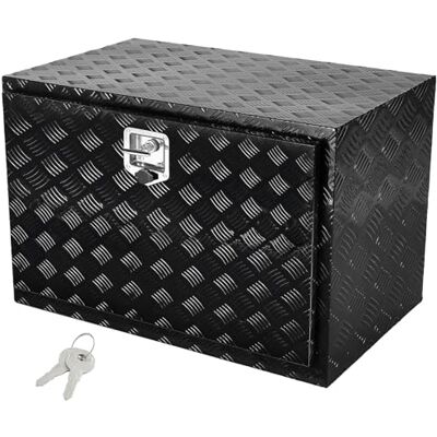 VEVOR Truckbox Werkzeugbox, Unterboden-Anhängerbox, Werkzeugkasten, 1219 x 432 x 457 mm Pickup-Aufbewahrungsbox, Aluminiumlegierung, 50 kg belastbarer Werkzeugkasten, abschließbare Aufbewahrungsbox VEVOR Truckbox Werkzeugbox, Unterboden-Anhängerbox, Werkzeugkasten, 1219 x 432 x 457 mm Pickup-Aufbewahrungsbox, Aluminiumlegierung, 50 kg belastbarer Werkzeugkasten, abschließbare Aufbewahrungsbox