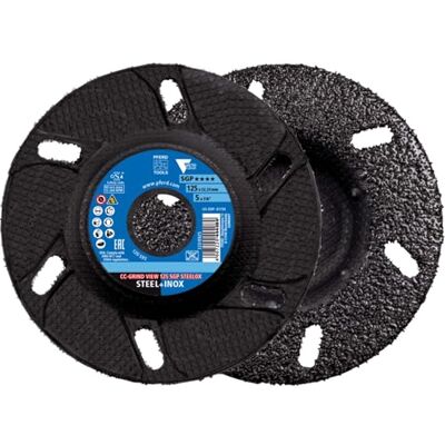 PFERD TOOLS CC-GRIND VIEW Schleifscheibe 2 Stück 125 x 22,23 mm, SGP STEELOX 64198127 – für Stahl und Edelstahl PFERD TOOLS CC-GRIND VIEW Schleifscheibe 2 Stück 125 x 22,23 mm, SGP STEELOX 64198127 – für Stahl und Edelstahl
