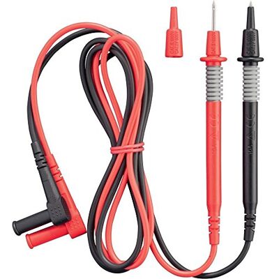 BENNING Sicherheitsmessleitungen mit 4 mm Messspitze, 044145, Rot/Schwarz BENNING Sicherheitsmessleitungen mit 4 mm Messspitze, 044145, Rot/Schwarz