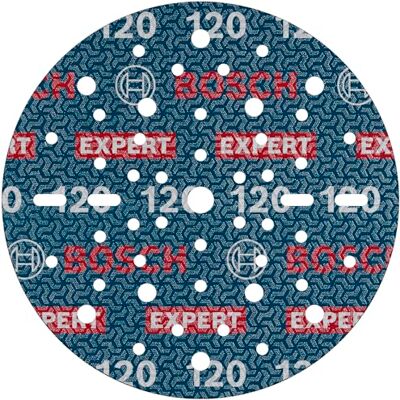 Bosch 50x EXPERT O780 Folienschleifscheibe, 150 mm (für Hartholz, Farbe auf Holz, Ø 150 mm, Körnung 120, Professional Zubehör Exzenterschleifer) Bosch 50x EXPERT O780 Folienschleifscheibe, 150 mm (für Hartholz, Farbe auf Holz, Ø 150 mm, Körnung 120, Professional Zubehör Exzenterschleifer)