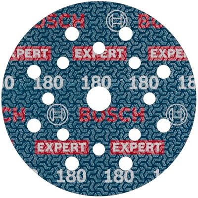Bosch 50x EXPERT O780 Folienschleifscheibe, 125 mm (für Hartholz, Farbe auf Holz, Ø 125 mm, Körnung 180, Professional Zubehör Exzenterschleifer) Bosch 50x EXPERT O780 Folienschleifscheibe, 125 mm (für Hartholz, Farbe auf Holz, Ø 125 mm, Körnung 180, Professional Zubehör Exzenterschleifer)