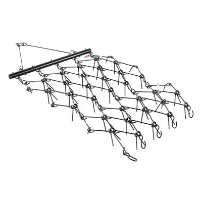 VEVOR Schleppegge, 1707x1219mm, Wiesenegge mit 80 scharfen Zähnen, geeignet für ATV- & UTV-Traktor, für Bodenvorbereitung, Aussaat, Glättung von Landschaften & Instandhaltung von Hofkiesauffahrten VEVOR Schleppegge, 1707x1219mm, Wiesenegge mit 80 scharfen Zähnen, geeignet für ATV- & UTV-Traktor, für Bodenvorbereitung, Aussaat, Glättung von Landschaften & Instandhaltung von Hofkiesauffahrten