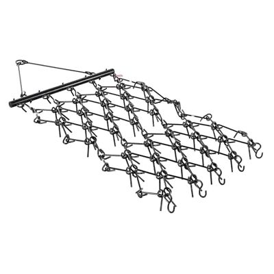 VEVOR Schleppegge, 2250x1140 mm, Kettenegge mit 69 scharfen Zähnen, geeignet für ATV- & UTV-Traktoren, für Bodenvorbereitung, Aussaat, Glättung von Landschaften & Pflege von Kiesauffahrten VEVOR Schleppegge, 2250x1140 mm, Kettenegge mit 69 scharfen Zähnen, geeignet für ATV- & UTV-Traktoren, für Bodenvorbereitung, Aussaat, Glättung von Landschaften & Pflege von Kiesauffahrten