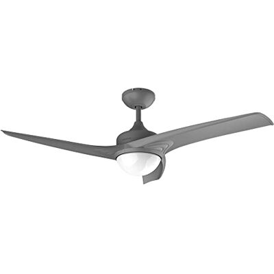 Cecotec Deckenventilator EnergySilence Aero 470. 55 W, Fernbedienung, 106 cm Durchmesser, 3 Klingen, 3 Geschwindigkeiten, schwarze Winterfunktion (Durchmesser 132 cm, Grau) Cecotec Deckenventilator EnergySilence Aero 470. 55 W, Fernbedienung, 106 cm Durchmesser, 3 Klingen, 3 Geschwindigkeiten, schwarze Winterfunktion (Durchmesser 132 cm, Grau)