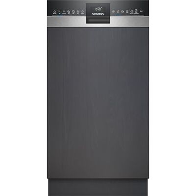SIEMENS SR55ZS10ME - Schwarz, Edelstahl - Geschirrspüler SIEMENS SR55ZS10ME - Schwarz, Edelstahl - Geschirrspüler