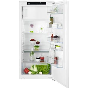 AEG Einbaukühlschrank 123cm mit 4-Sterne-Gefrierfach, Serie 5000 OptiSpace: 2x vielfach verstellbare & 1x teilbare Glasablage, großer Kühl- (167L) & Gefrierraum (14L), LCD-Display, Festtür, TSF5O12WDF AEG Einbaukühlschrank 123cm mit 4-Sterne-Gefrierfach, Serie 5000 OptiSpace: 2x vielfach verstellbare & 1x teilbare Glasablage, großer Kühl- (167L) & Gefrierraum (14L), LCD-Display, Festtür, TSF5O12WDF