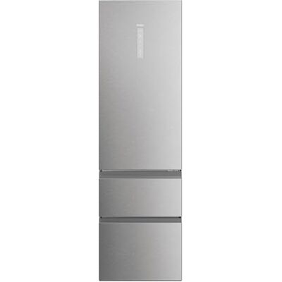 HAIER Kühl Gefrierkombination 3D 60 SERIE 5 HTW5620DNMG I 2,05m, No Frost I Ergonomische Gefrierschubladen I Kühlschrank mit Gefrierfach freistehend, Fassungsvermögen 414L I Wi-Fi, smarte Kühlfächer HAIER Kühl Gefrierkombination 3D 60 SERIE 5 HTW5620DNMG I 2,05m, No Frost I Ergonomische Gefrierschubladen I Kühlschrank mit Gefrierfach freistehend, Fassungsvermögen 414L I Wi-Fi, smarte Kühlfächer