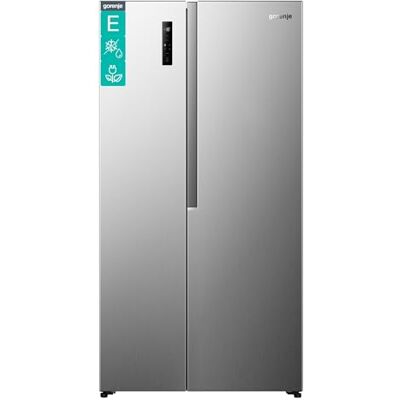 Gorenje NRS917E41X Side-by-Side, 544L, PureFlat Serie, XXL Gefrierschulbladen, CrispZone, MultiFlow 360°, NoFrostPlus, Inverter-Kompressor, BxHxT: 91,1×178,6×61,5 cm, Edelstahl Gorenje NRS917E41X Side-by-Side, 544L, PureFlat Serie, XXL Gefrierschulbladen, CrispZone, MultiFlow 360°, NoFrostPlus, Inverter-Kompressor, BxHxT: 91,1×178,6×61,5 cm, Edelstahl
