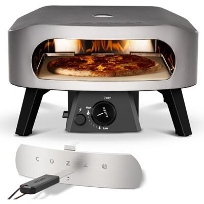 cozze ® Pizzaofen Gas 13 Zoll Pizza Ofen Gas Outdoor (50mbar) Tisch Pizzaofen mit Regulator für Pizzen cozze ® Pizzaofen Gas 13 Zoll Pizza Ofen Gas Outdoor (50mbar) Tisch Pizzaofen mit Regulator für Pizzen