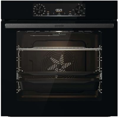 Gorenje 738415 OptiBake BOS 6737 E13BG Einbau-Backofen / 77L / Heißluft/ExtraSteam/GentleClose & Open/Bratenthermometer/AirFry/Pizzamode 300°C/PerfectGrill/ChildLook/Teleskopauszüge/schwarz Gorenje 738415 OptiBake BOS 6737 E13BG Einbau-Backofen / 77L / Heißluft/ExtraSteam/GentleClose & Open/Bratenthermometer/AirFry/Pizzamode 300°C/PerfectGrill/ChildLook/Teleskopauszüge/schwarz
