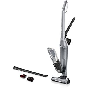 Bosch Akku-Staubsauger Flexxo 2in1 Serie 4 BBH3K2801, kabelloser Handstaubsauger, beutellos, hohe Saugleistung, Lange Laufzeit, Düse mit LED-Beleuchtung, alle Bodenarten, Silber Bosch Akku-Staubsauger Flexxo 2in1 Serie 4 BBH3K2801, kabelloser Handstaubsauger, beutellos, hohe Saugleistung, Lange Laufzeit, Düse mit LED-Beleuchtung, alle Bodenarten, Silber