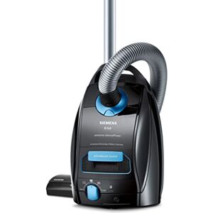Siemens Staubsauger mit Beutel Q5.0 extreme silencePower VSQ5X1230, ideal für Allergiker, Hygiene-Filter, starke Saugleistung, Bodendüse für Parkett, Teppich, Fliesen, langes Kabel, 850 W, schwarz Siemens Staubsauger mit Beutel Q5.0 extreme silencePower VSQ5X1230, ideal für Allergiker, Hygiene-Filter, starke Saugleistung, Bodendüse für Parkett, Teppich, Fliesen, langes Kabel, 850 W, schwarz