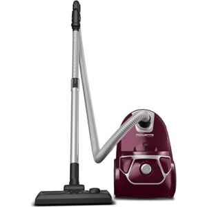 Rowenta Compact Power Staubsauger mit Beutel, 750 Watt, 3 Liter Staubbeutel, 2-in-1-Fugendüse, Home & Car-Set, für alle Bodenarten, kompaktes Design, Bodenstaubsauger, dunkelrot /silber, RO3969EA Rowenta Compact Power Staubsauger mit Beutel, 750 Watt, 3 Liter Staubbeutel, 2-in-1-Fugendüse, Home & Car-Set, für alle Bodenarten, kompaktes Design, Bodenstaubsauger, dunkelrot /silber, RO3969EA