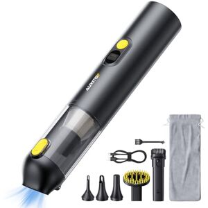 AUXITO Mini Handstaubsauger Akku mit hoher Leistung 24000 Pa,Autostaubsauger mit Blas- & Saugfunktion,30 Min Laufzeit,USB-C Ladung,Kleiner Staubsauger Handlich für Auto,Haus,Haustiere,Bür(Dunkel) AUXITO Mini Handstaubsauger Akku mit hoher Leistung 24000 Pa,Autostaubsauger mit Blas- & Saugfunktion,30 Min Laufzeit,USB-C Ladung,Kleiner Staubsauger Handlich für Auto,Haus,Haustiere,Bür(Dunkel)