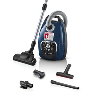 Bosch Staubsauger mit Beutel Serie 8 BGL8XPER, ideal für Allergiker, Hygiene-Filter, 10 Jahre Motorgarantie, XXL-Polsterdüse, XXL-Fugendüse, langes Kabel, Made in Germany, leise, 700 W, blau Bosch Staubsauger mit Beutel Serie 8 BGL8XPER, ideal für Allergiker, Hygiene-Filter, 10 Jahre Motorgarantie, XXL-Polsterdüse, XXL-Fugendüse, langes Kabel, Made in Germany, leise, 700 W, blau