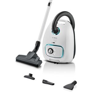 Bosch Staubsauger mit Beutel Serie 4 ProHygienic BGD41HYG, ideal für Allergiker, Hygiene-Filter, 10 Jahre Motorgarantie, integriertes Zubehör, Matratzendüse, langes Kabel, Made in Germany, 600 W, weiß Bosch Staubsauger mit Beutel Serie 4 ProHygienic BGD41HYG, ideal für Allergiker, Hygiene-Filter, 10 Jahre Motorgarantie, integriertes Zubehör, Matratzendüse, langes Kabel, Made in Germany, 600 W, weiß
