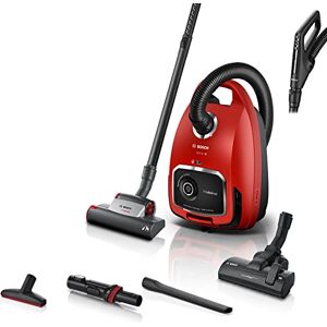 Bosch Staubsauger Mit Beutel ProAnimal Serie 6 BGL6TPET, Bodenstaubsauger, Ideal Für Tierhaare Und Allergiker, Hygiene-Filter, Für Parkett, Teppich, Fliesen, Starke Saugkraft, 700 W, Rot Bosch Staubsauger Mit Beutel ProAnimal Serie 6 BGL6TPET, Bodenstaubsauger, Ideal Für Tierhaare Und Allergiker, Hygiene-Filter, Für Parkett, Teppich, Fliesen, Starke Saugkraft, 700 W, Rot