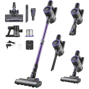 VEVOR Kabelloser Staubsauger, 25 kPA Max Starke Saugkraft, wiederaufladbarer Anti-Tangle-Stift-Staubsauger mit Staubbecher, Leichter Handstaubsauger mit 35 Minuten Laufzeit für Zuhause, Teppich VEVOR Kabelloser Staubsauger, 25 kPA Max Starke Saugkraft, wiederaufladbarer Anti-Tangle-Stift-Staubsauger mit Staubbecher, Leichter Handstaubsauger mit 35 Minuten Laufzeit für Zuhause, Teppich