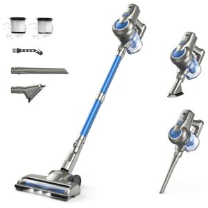 kalado KCV500 Akku Staubsauger, 23kPa Saugleistung Ultraleichter Staubsauger Kabellos, 6-in-1 Handstaubsauger, 35 Min Laufzeit, kabelloser Staubsauger Stielstaubsauger für Tierhaare,Teppich, Hartböden kalado KCV500 Akku Staubsauger, 23kPa Saugleistung Ultraleichter Staubsauger Kabellos, 6-in-1 Handstaubsauger, 35 Min Laufzeit, kabelloser Staubsauger Stielstaubsauger für Tierhaare,Teppich, Hartböden