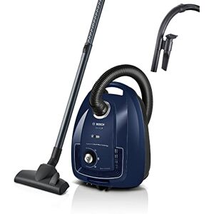 Bosch Staubsauger mit Beutel Serie 4 BGD38BU2, nachhaltig, Hygiene-Filter, 10 Jahre Motorgarantie, Zubehör-Clip, Polsterdüse, Fugendüse, hohe Saugkraft, Made in Germany, 600 W, blau Bosch Staubsauger mit Beutel Serie 4 BGD38BU2, nachhaltig, Hygiene-Filter, 10 Jahre Motorgarantie, Zubehör-Clip, Polsterdüse, Fugendüse, hohe Saugkraft, Made in Germany, 600 W, blau