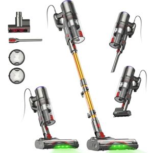 FAMIVAC Staubsauger mit Kabel, 65KPa & 600W Konstante Saugkraft, Staubsauger Beutellos mit Matratzenbürste, 7m Kabel, Selbststehend, Anti-Tangle-Bürste, 1,5L Behälter für Hartböden Teppiche Tierhaare FAMIVAC Staubsauger mit Kabel, 65KPa & 600W Konstante Saugkraft, Staubsauger Beutellos mit Matratzenbürste, 7m Kabel, Selbststehend, Anti-Tangle-Bürste, 1,5L Behälter für Hartböden Teppiche Tierhaare