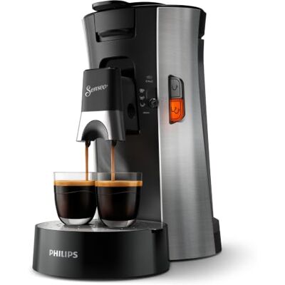 Philips CSA250/10 - Schwarz, Edelstahl - Kapselkaffeemaschine Philips CSA250/10 - Schwarz, Edelstahl - Kapselkaffeemaschine