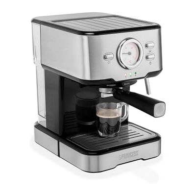Princess 249415 - Silber, Schwarz - Espressomaschine Princess 249415 - Silber, Schwarz - Espressomaschine