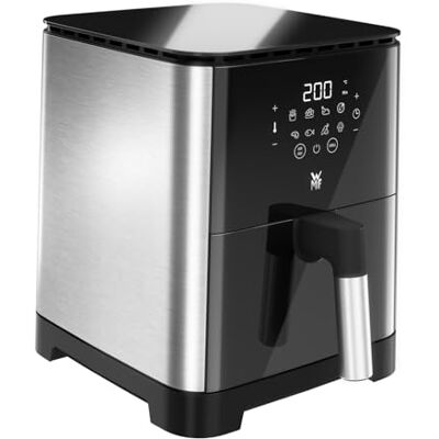 WMF Multi Taste Heißluftfritteuse, Airfryer, 1550 W, 4,6l für 2-4 Personen, gesundes Frittieren, Dörren, Grillen, Heissluftfriteuse mit 8 Programmen, 4,6 LIter Air Fryer, schwarz WMF Multi Taste Heißluftfritteuse, Airfryer, 1550 W, 4,6l für 2-4 Personen, gesundes Frittieren, Dörren, Grillen, Heissluftfriteuse mit 8 Programmen, 4,6 LIter Air Fryer, schwarz