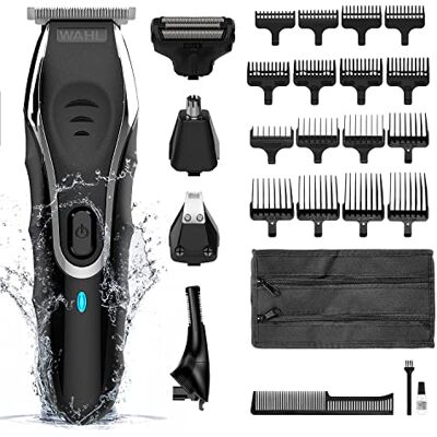 Wahl Aqua Blade 10 in 1 Multigroomer Augenbrauenaufsatz Bartschneider Körperschneider Herren Bartschneider Stoppeltrimmen Körperrasur Gesichtspflege Voll Waschbar Wahl Aqua Blade 10 in 1 Multigroomer Augenbrauenaufsatz Bartschneider Körperschneider Herren Bartschneider Stoppeltrimmen Körperrasur Gesichtspflege Voll Waschbar