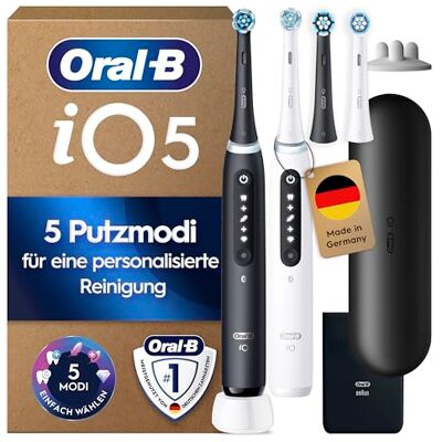 Oral-B iO Series 5 Plus Edition Wiederaufladbare Elektrische Zahnbürste - Elektrische Zahnbürste Oral-B iO Series 5 Plus Edition Wiederaufladbare Elektrische Zahnbürste - Elektrische Zahnbürste