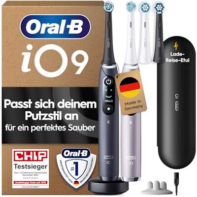 Oral-B iO unsere fortschrittlichste Technologie mit individuell angetriebenen Borsten und von ZahnärztInnen inspiriertem runden Bürstenkopf Oral-B iO unsere fortschrittlichste Technologie mit individuell angetriebenen Borsten und von ZahnärztInnen inspiriertem runden Bürstenkopf