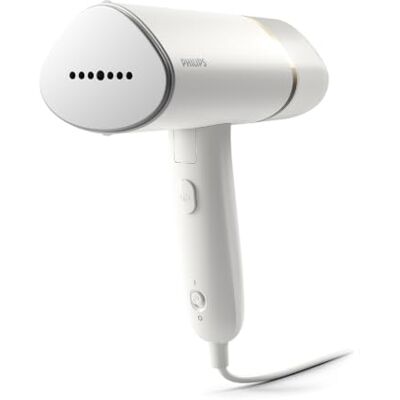 Philips Steamer 3000 Serie, Weiß, 1000 W Dampfglätter mit 120 ml Wassertank, Metallplatte, Dampfleistung 20 g/min, inkl. Aufbewahrungstasche, 660 g (STH3020/10) Philips Steamer 3000 Serie, Weiß, 1000 W Dampfglätter mit 120 ml Wassertank, Metallplatte, Dampfleistung 20 g/min, inkl. Aufbewahrungstasche, 660 g (STH3020/10)