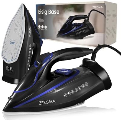 ZEEGMA EISIG BASE Schwarz Blau - Dampfbügeleisen - 320 ml ZEEGMA EISIG BASE Schwarz Blau - Dampfbügeleisen - 320 ml