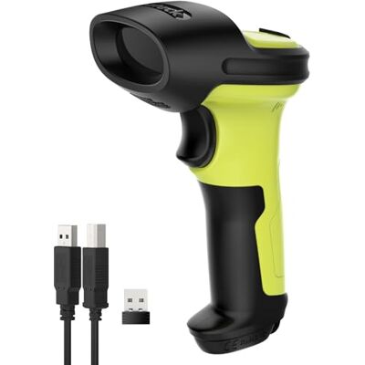 Inateck Barcode Scanner Bluetooth 2D 1D, QR Scanner Kabellos, BCST-72, Grün Bluetooth/2.4G/USB, Liest von Bildschirmen, 2600mAh für 3 Monate Standby, mit APP, SDK, für Einzelhandel, Fabriken und Lager Inateck Barcode Scanner Bluetooth 2D 1D, QR Scanner Kabellos, BCST-72, Grün Bluetooth/2.4G/USB, Liest von Bildschirmen, 2600mAh für 3 Monate Standby, mit APP, SDK, für Einzelhandel, Fabriken und Lager