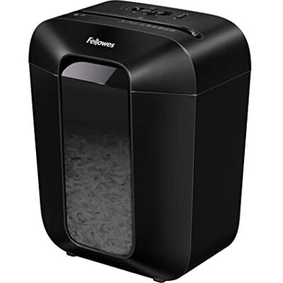 Fellowes Aktenvernichter 9 Blatt (P4), Papierschredder mit Partikelschnitt für Homeoffice, Powershred LX50, Schredder mit 17L Papierkorb und Sicherheitssperre, LX AktenvernichterDesign Serie, schwarz Fellowes Aktenvernichter 9 Blatt (P4), Papierschredder mit Partikelschnitt für Homeoffice, Powershred LX50, Schredder mit 17L Papierkorb und Sicherheitssperre, LX AktenvernichterDesign Serie, schwarz