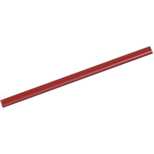 Durable Klemmschiene A4, für circa 30 Blatt, Packung à 100 Stück, rot, 290003 Durable Klemmschiene A4, für circa 30 Blatt, Packung à 100 Stück, rot, 290003