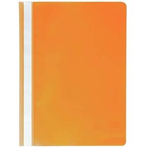 Exacompta 449209B 25er Pack Plastik-Schnellhefter. Aus PP-Folie für DIN A4 kaufmännische Heftung orange mit Beschriftungsstreifen Hefter Ideal für Büro und Schule Exacompta 449209B 25er Pack Plastik-Schnellhefter. Aus PP-Folie für DIN A4 kaufmännische Heftung orange mit Beschriftungsstreifen Hefter Ideal für Büro und Schule