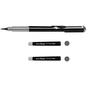 Pentel Pinsel GFKP mit grauer Pigmenttinte Pentel Pinsel GFKP mit grauer Pigmenttinte