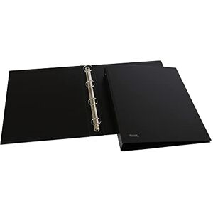 Favorit Ringordner Sprint aus Karton, 22 x 30 cm, 4 runde Ringe, 30 mm, schwarz Favorit Ringordner Sprint aus Karton, 22 x 30 cm, 4 runde Ringe, 30 mm, schwarz
