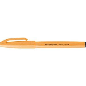 Pentel SES15C-FFX Brush Sign Pen neon-orange, Faserschreiber, pinselähnliche Spitze, 10 Stück Pentel SES15C-FFX Brush Sign Pen neon-orange, Faserschreiber, pinselähnliche Spitze, 10 Stück