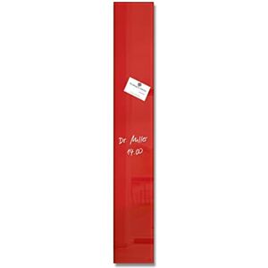 Sigel GL104 kleine Premium Glas-Magnettafel 12 x 78 cm rot hochglänzend, SGS geprüft, einfache Montage, Magnetleiste Artverum Sigel GL104 kleine Premium Glas-Magnettafel 12 x 78 cm rot hochglänzend, SGS geprüft, einfache Montage, Magnetleiste Artverum