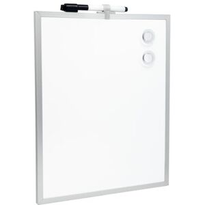 RAYLU PAPER ® Kleiner magnetischer Whiteboard mit Aluminiumrahmen für Zuhause und Büro, inkl. schwarzem Marker mit Radiergummi, Magnet und Pads zur Wandmontage (35 x 28 cm) RAYLU PAPER ® Kleiner magnetischer Whiteboard mit Aluminiumrahmen für Zuhause und Büro, inkl. schwarzem Marker mit Radiergummi, Magnet und Pads zur Wandmontage (35 x 28 cm)