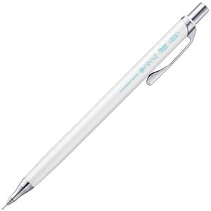 Pentel ORENZ PP505 Druckbleistift mit Anti-Minenbruch-Technologie, 0.5 mm, Härtegrad B, weiß (1 Stück) Pentel ORENZ PP505 Druckbleistift mit Anti-Minenbruch-Technologie, 0.5 mm, Härtegrad B, weiß (1 Stück)