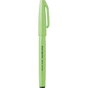 Pentel SES15C-FKX Brush Sign Pen neon-grün, Faserschreiber, pinselähnliche Spitze, 10 Stück Pentel SES15C-FKX Brush Sign Pen neon-grün, Faserschreiber, pinselähnliche Spitze, 10 Stück
