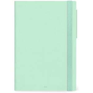 LEGAMI Großer Tageskalender 2026, Pastel Mint, 12 Monate, groß, Verschluss mit Gummiband, Tagebuch von Januar 2026 bis Dezember 2026, aus FSC-zertifiziertem Papier, 17 x 24 cm LEGAMI Großer Tageskalender 2026, Pastel Mint, 12 Monate, groß, Verschluss mit Gummiband, Tagebuch von Januar 2026 bis Dezember 2026, aus FSC-zertifiziertem Papier, 17 x 24 cm