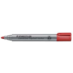 Staedtler Lumocolor 356-2 Flipchart-Marker Rundspitze 10 Stück rot Staedtler Lumocolor 356-2 Flipchart-Marker Rundspitze 10 Stück rot